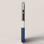 Quarter Circle Lines - Blue Navy  iPhone Case Gallery Image 2