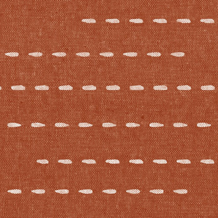 boho stitched stripes - ginger Coffee Mug Gallery Image 2