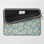Sweet Daisy Blue  Laptop Sleeve Gallery Image 2