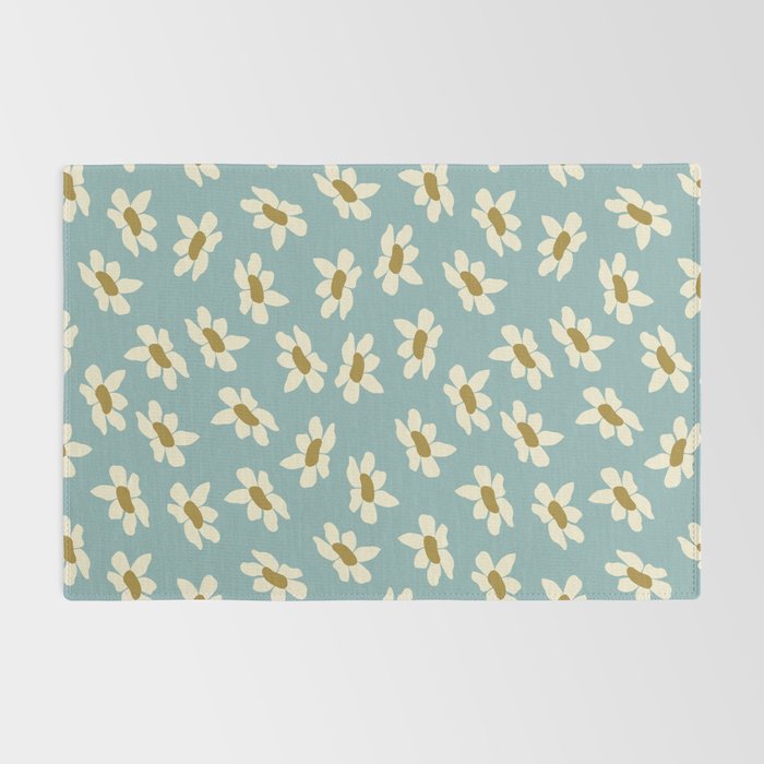 Sweet Daisy Blue  Rug Gallery Image 2