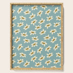 Sweet Daisy Blue  Serving Tray Gallery Image 1
