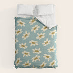 Sweet Daisy Blue  Comforter Gallery Image 6