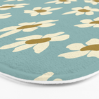 Sweet Daisy Blue  Bath Mat Gallery Image 3
