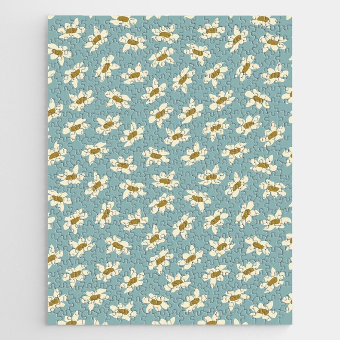 Sweet Daisy Blue  Jigsaw Puzzle Gallery Image 1