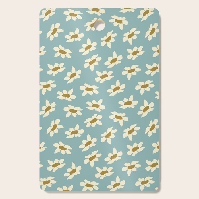 Sweet Daisy Blue  Cutting Board Gallery Image 1