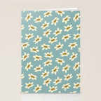 Sweet Daisy Blue  Stationery Card Gallery Image 2