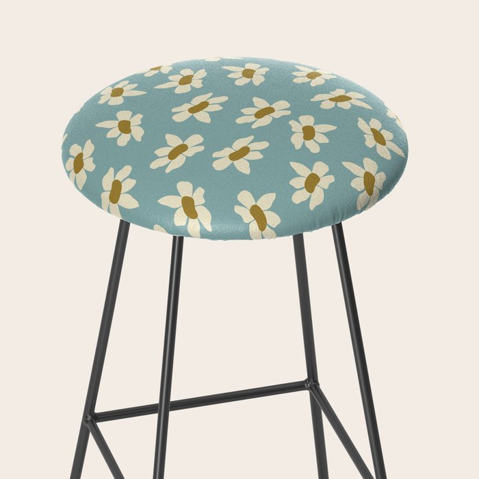 Sweet Daisy Blue  Stool Gallery Image 2