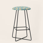 Sweet Daisy Blue  Stool Gallery Image 1