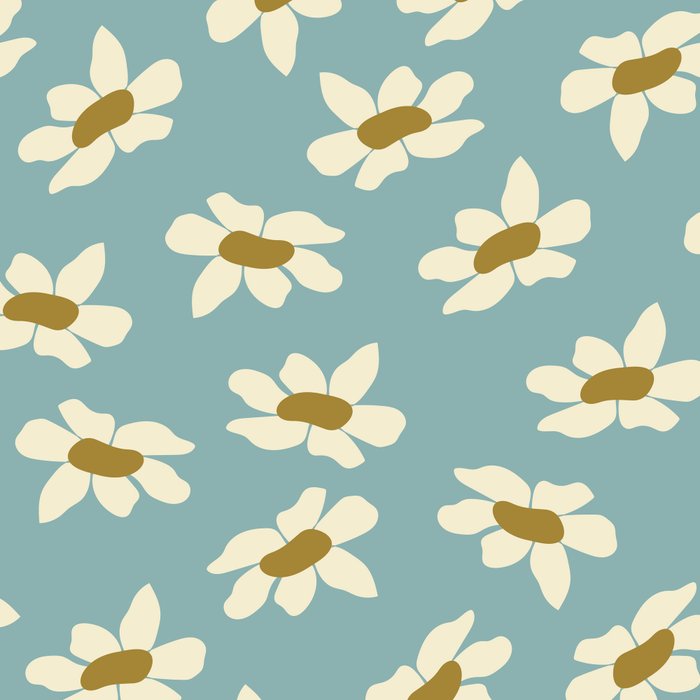 Sweet Daisy Blue  Coffee Mug Gallery Image 2