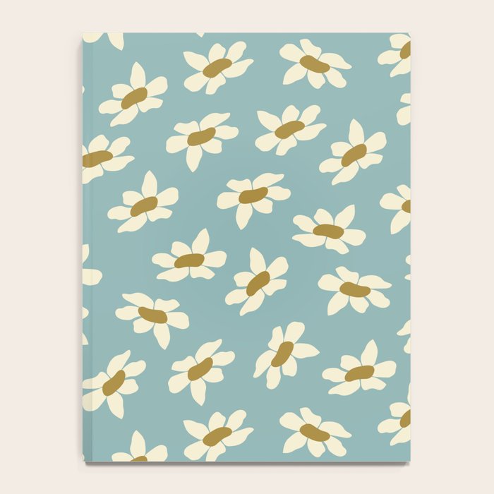 Sweet Daisy Blue  Notebook Gallery Image 4