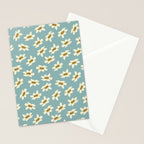 Sweet Daisy Blue  Stationery Card Gallery Image 2
