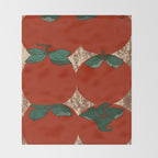 Red fruit arrangement Throw Blanket Gallery Image 2