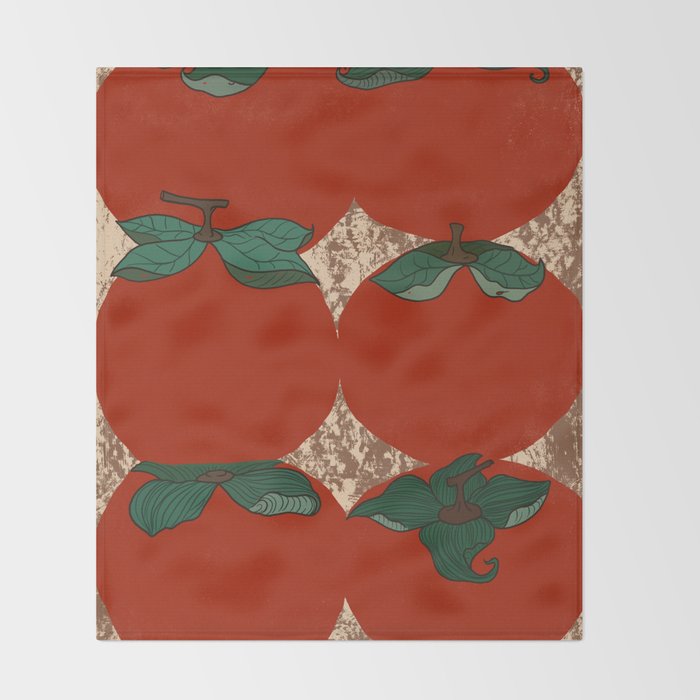 Red fruit arrangement Throw Blanket Gallery Image 2