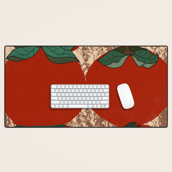 Red fruit arrangement Desk Mat Gallery Image 1