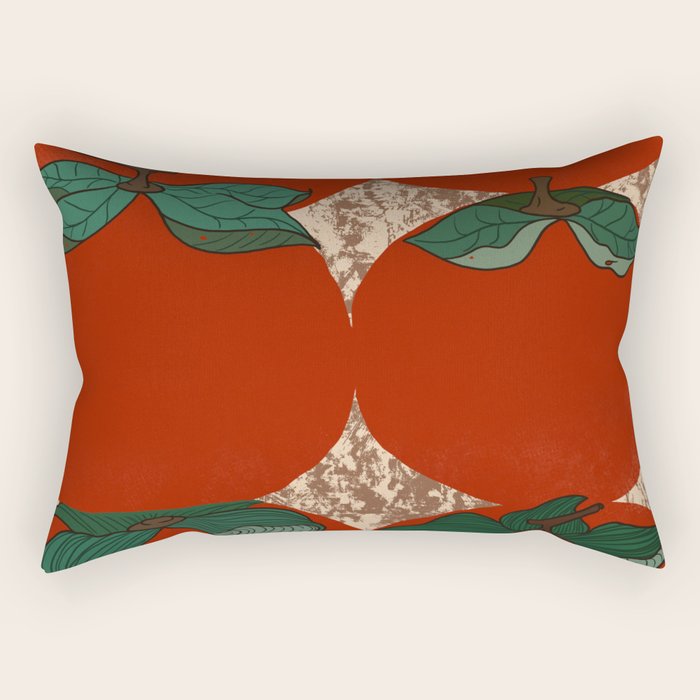 Red fruit arrangement Rectangular Pillow Gallery Image 2