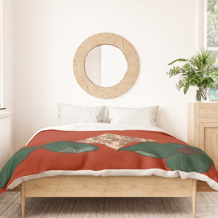 Red fruit arrangement Duvet Cover Gallery Image 3
