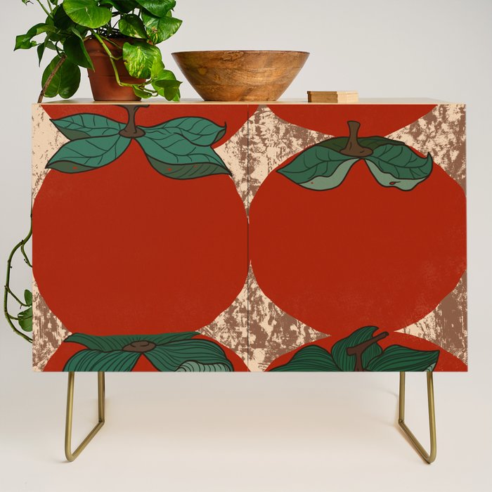 Red fruit arrangement Credenza Gallery Image 1
