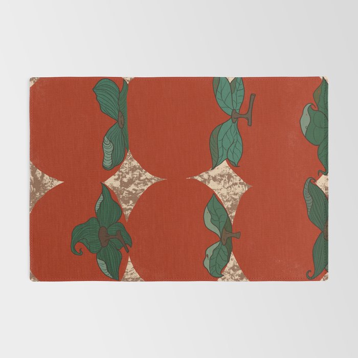 Red fruit arrangement Rug Gallery Image 2