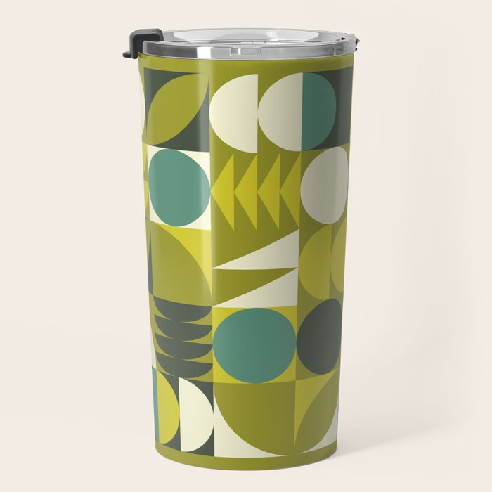 Vintage Geometric 01D Travel Mug Gallery Image 3