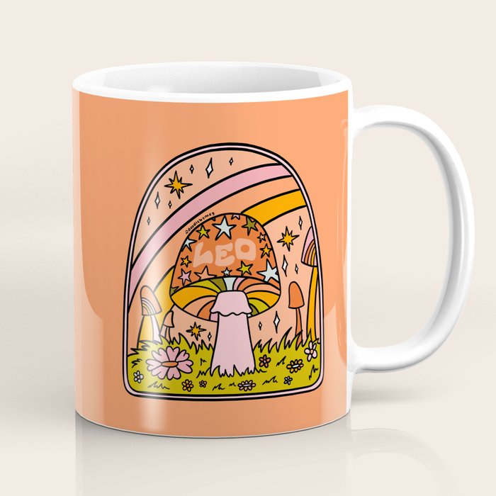 Leo Mushroom Coffee Mug Gallery Image 1