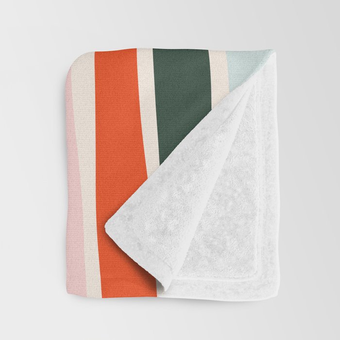 70s Vintage Rainbow Throw Blanket Gallery Image 3