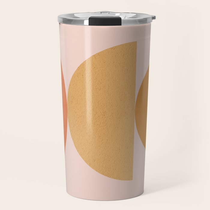 Abstraction Circles Balance Modern Minimalism 007 Travel Mug Gallery Image 1