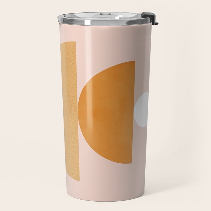 Abstraction Circles Balance Modern Minimalism 007 Travel Mug Gallery Image 2