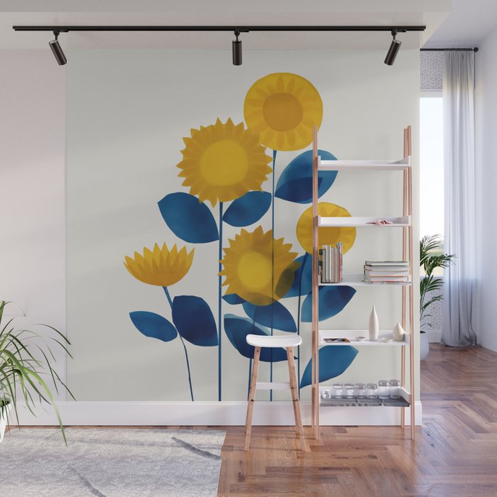 Sunlit Harmony Wall Mural Gallery Image 1