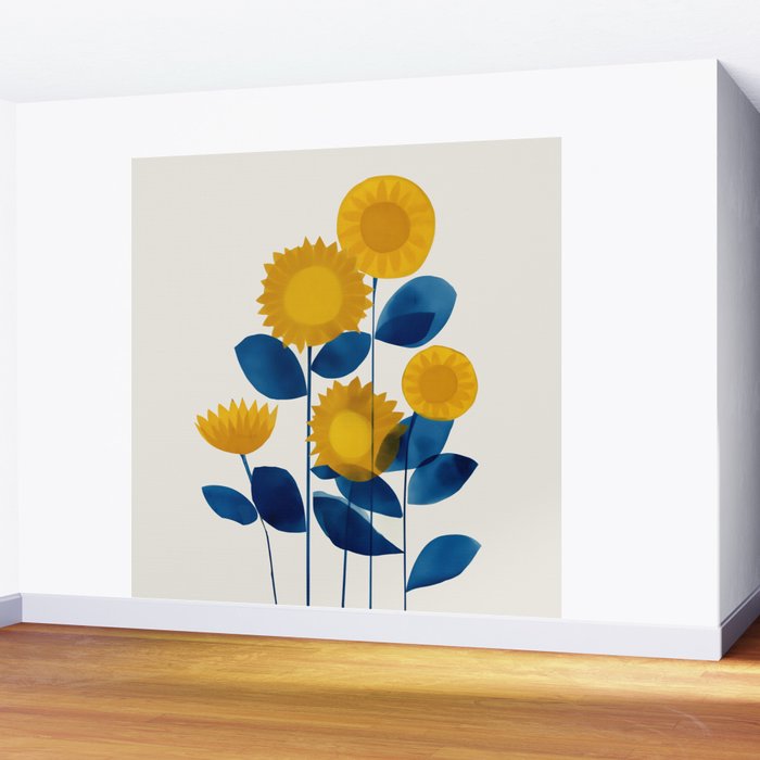 Sunlit Harmony Wall Mural Gallery Image 2