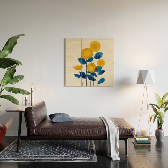 Sunlit Harmony Wood Wall Art Gallery Image 2