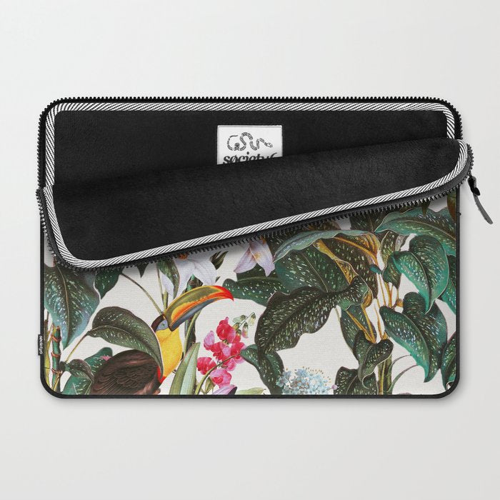 Tropical Toucan Garden Laptop Sleeve Gallery Image 2