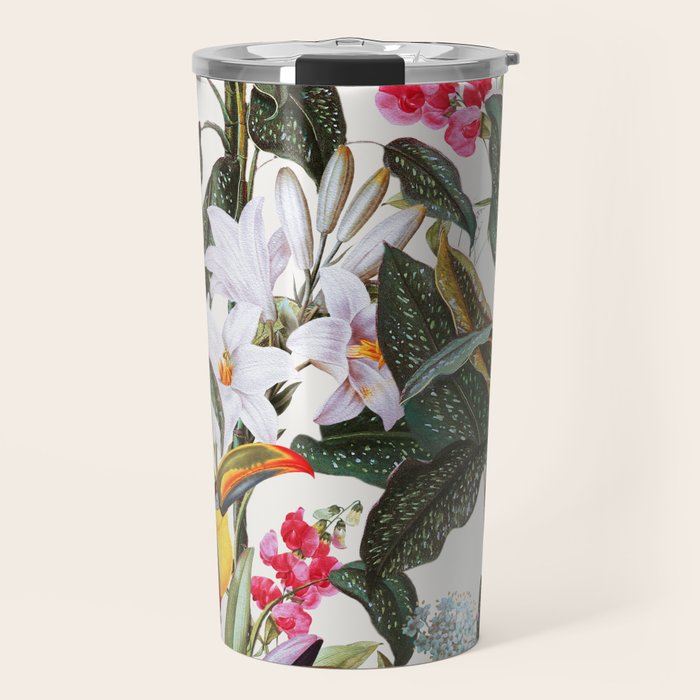 Tropical Toucan Garden Travel Mug Gallery Image 1