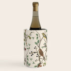 Nordic Birds Autumn Whispers Woodland Pattern Wine Chiller Gallery Image 2