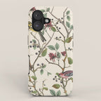Nordic Birds Autumn Whispers Woodland Pattern iPhone Case Gallery Image 1