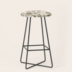Nordic Birds Autumn Whispers Woodland Pattern Stool Gallery Image 1