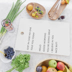 Just In Case No One Told You Today, Hello, Good Morning, Youâre Doing Great â¦ Nice Butt Cutting Board Gallery Image 2