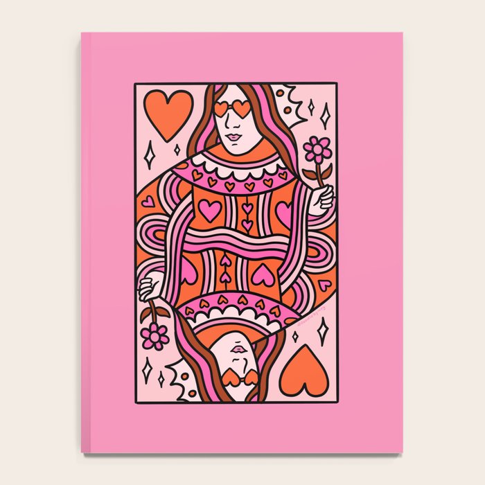 Queen of Hearts Notebook Gallery Image 4