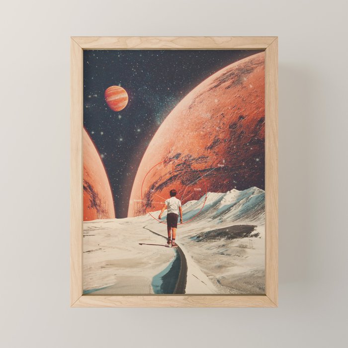 Don't Forget your Path Mini Art Print Gallery Image 1