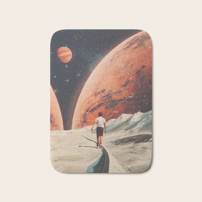 Don't Forget your Path Bath Mat Gallery Image 1