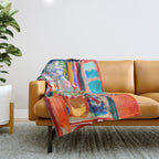 Henri Matisse Open Window Throw Blanket Gallery Image 1