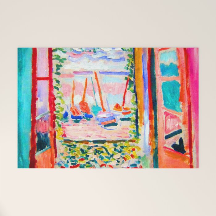 Henri Matisse Open Window Welcome Mat Gallery Image 1