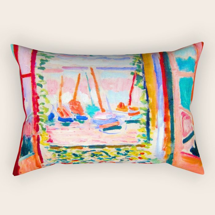 Henri Matisse Open Window Rectangular Pillow Gallery Image 2