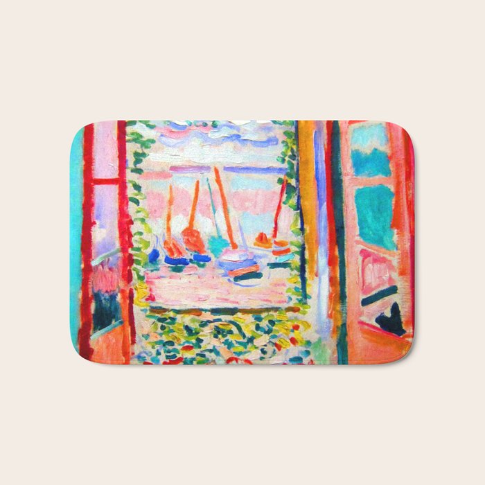 Henri Matisse Open Window Bath Mat Gallery Image 1