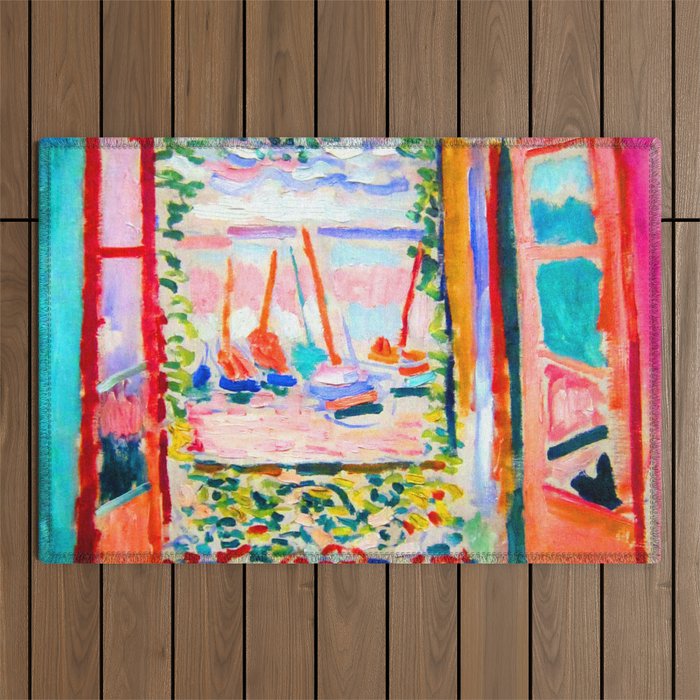 Henri Matisse Open Window Outdoor Rug Gallery Image 1