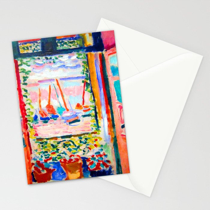 Henri Matisse Open Window Stationery Card Gallery Image 2