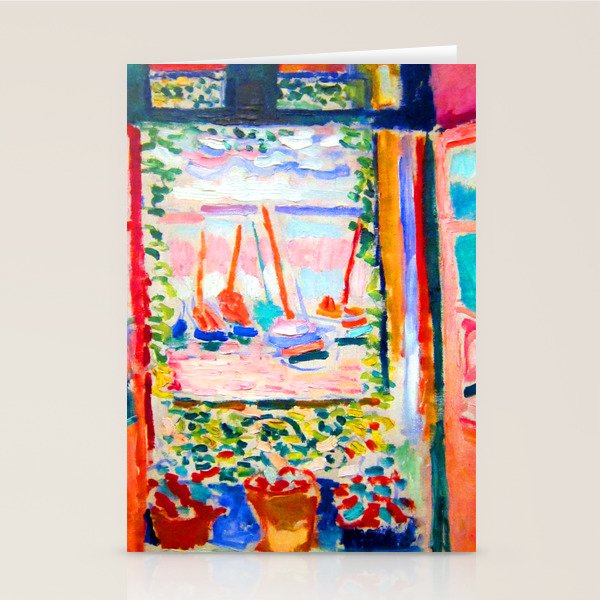 Henri Matisse Open Window Stationery Card Gallery Image 2