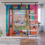 Henri Matisse Open Window Wall Mural Gallery Image 1
