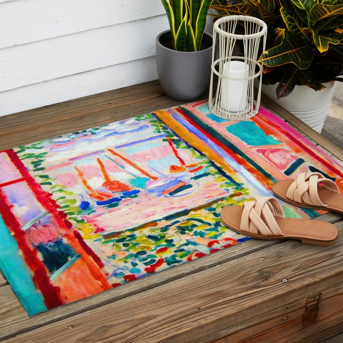 Henri Matisse Open Window Outdoor Rug Gallery Image 2