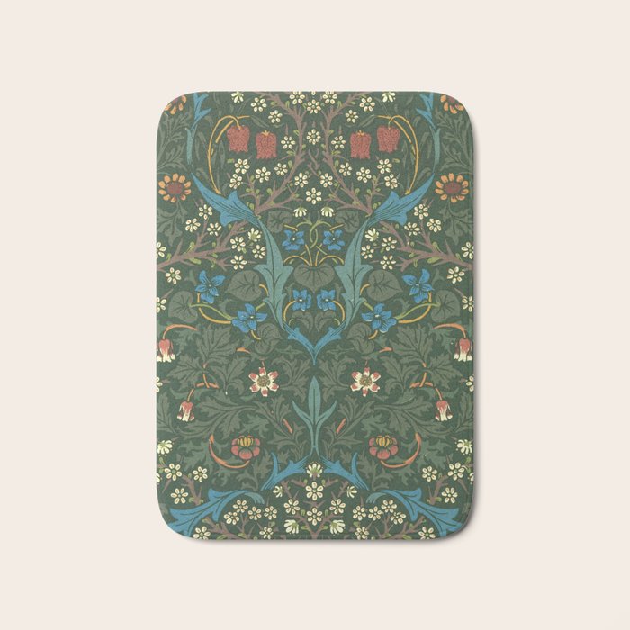 William Morris "Blackthorn" 1. Bath Mat Gallery Image 1