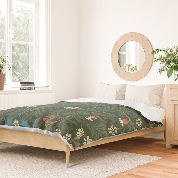 William Morris "Blackthorn" 1. Duvet Cover Gallery Image 2